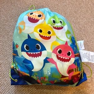 Pink Fong Baby Shark toddler sleeping bag